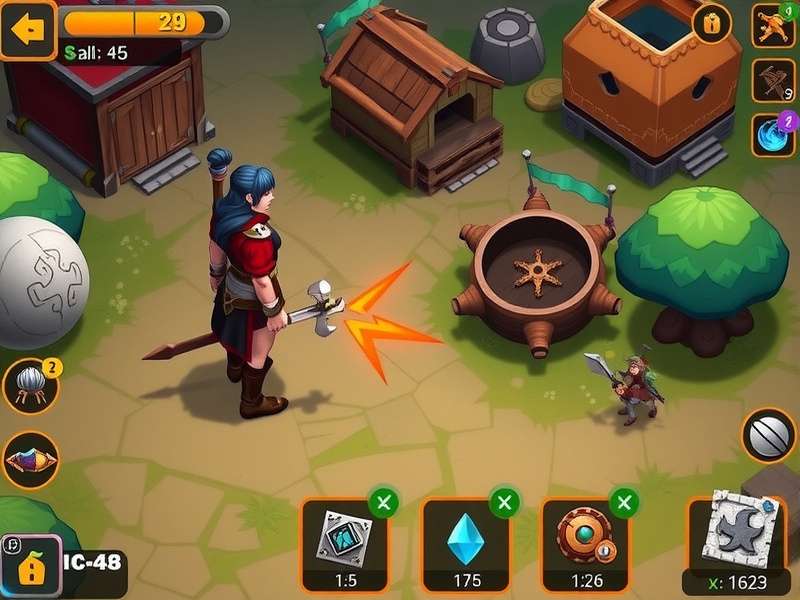 Anise Titan Warriors Crafting System